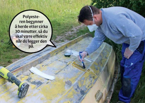 Slik jobber du med glassfiber Slik jobber du med glassfiber